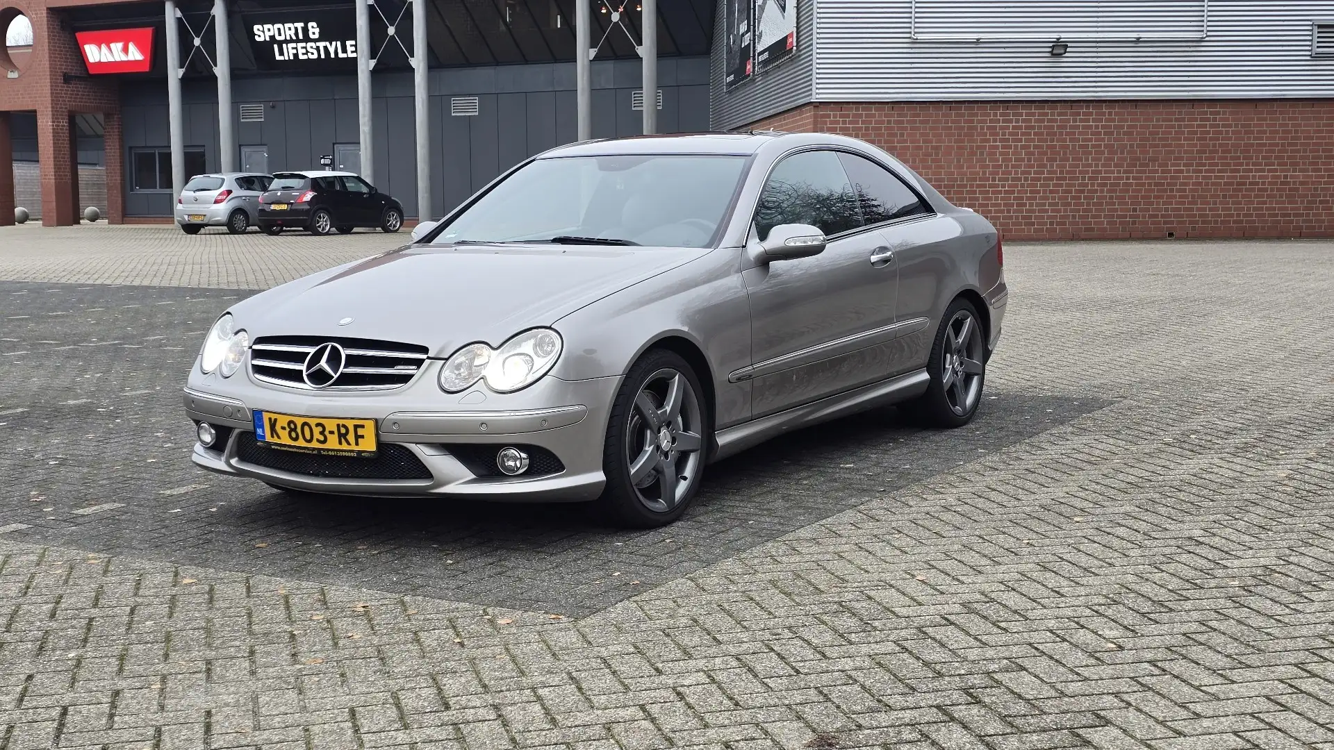 Mercedes-Benz CLK 350 Avantgarde AMG Pakket Silber - 1