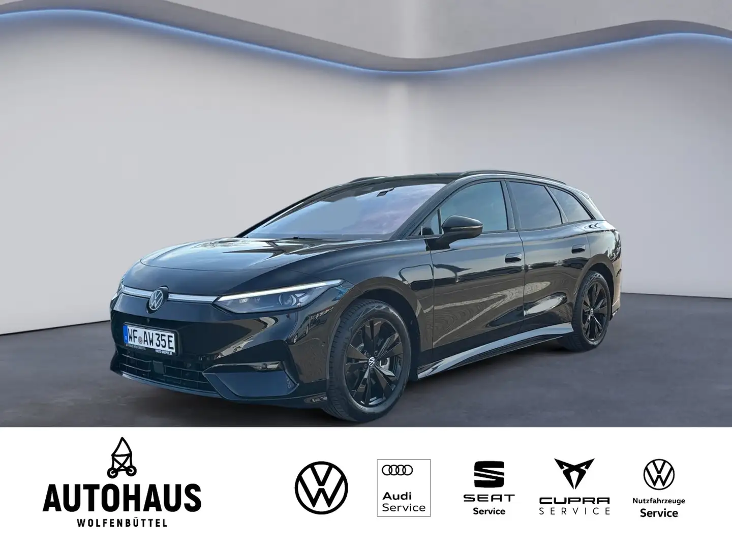 Volkswagen ID.7 Tourer Pro 210 kW Schwarz - 1