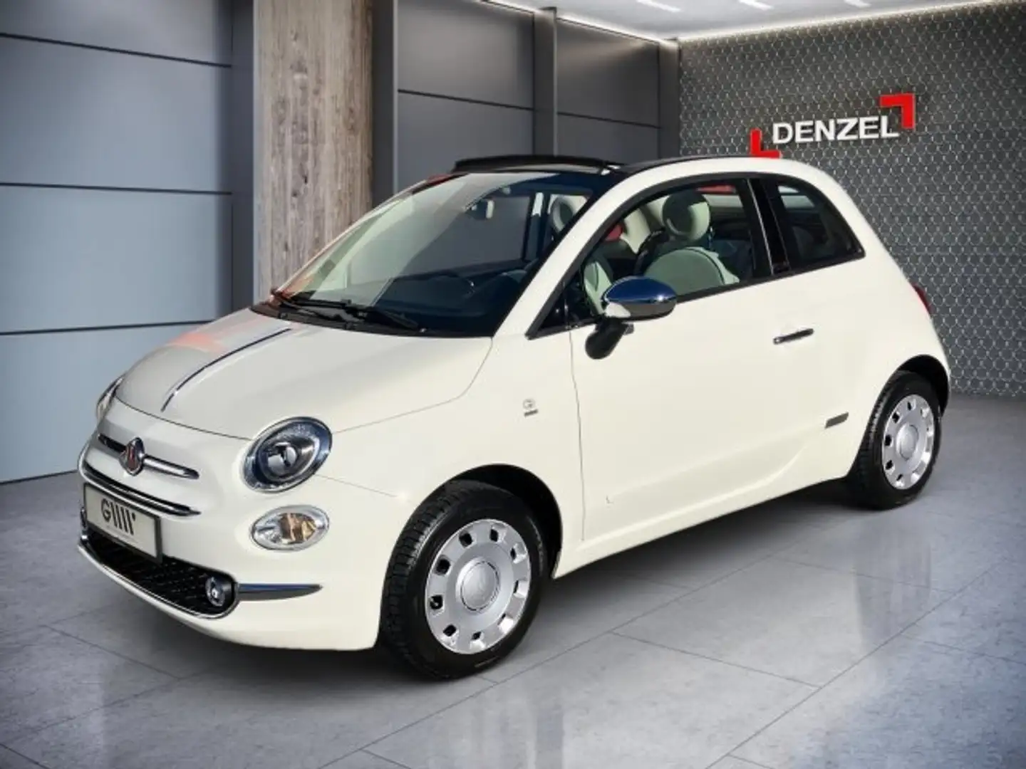 Fiat 500C Cabrio Anniversario Weiß - 1