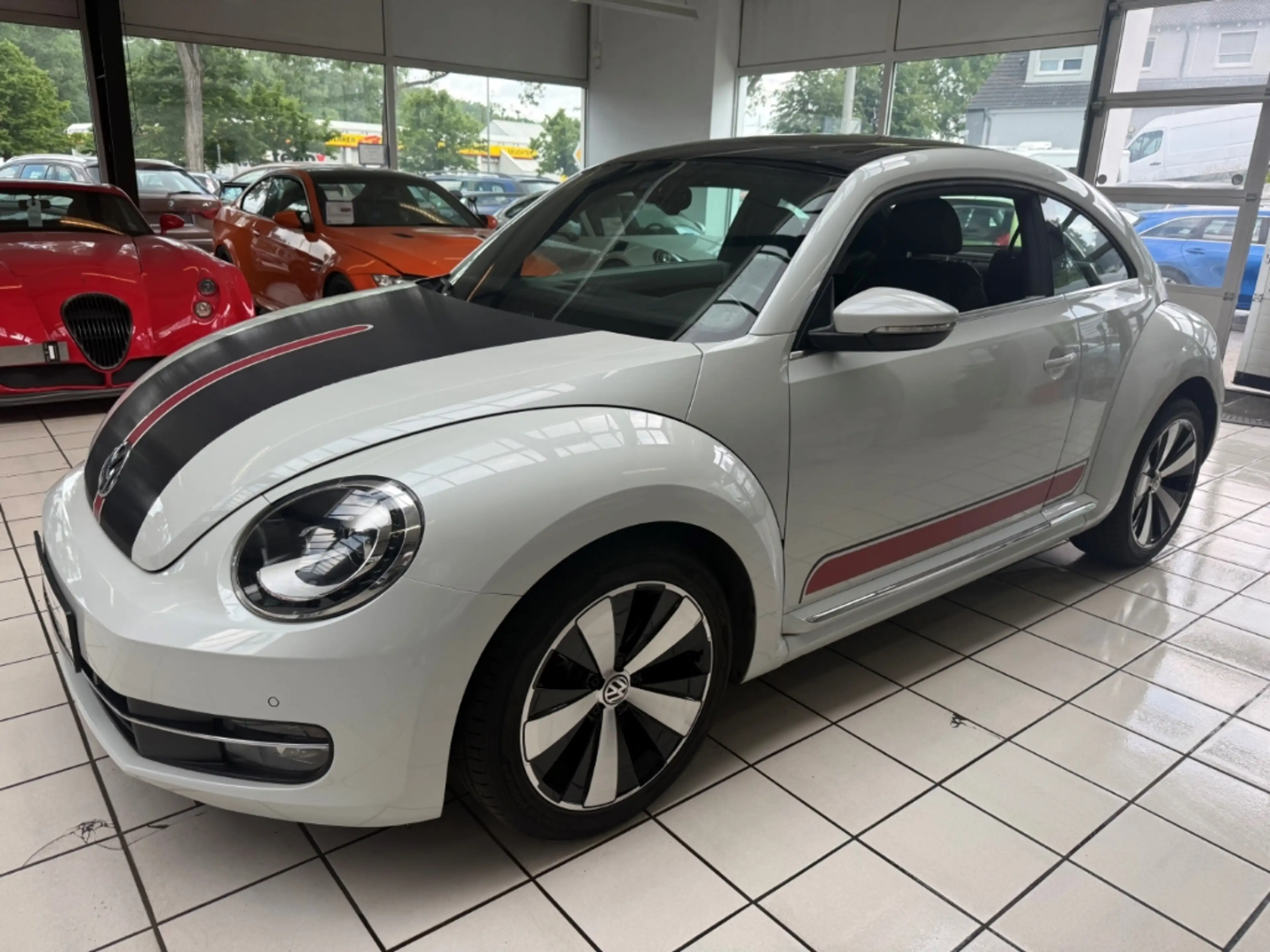 Volkswagen Beetle Design 18 Zoll Panoramadach Leder scheckheft — photo 14