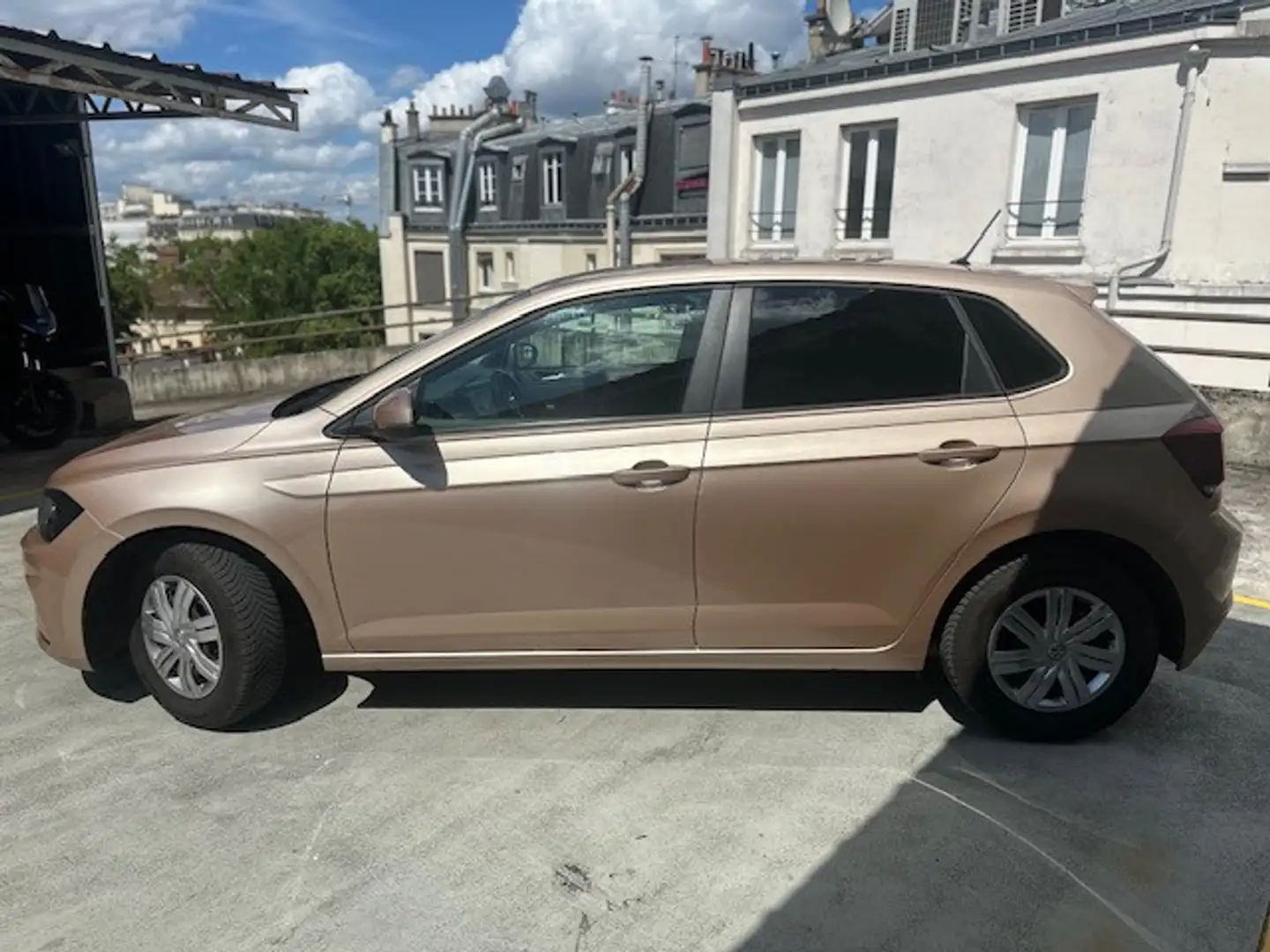 Volkswagen Polo 1.0 80CH BUSINESS EURO6D-T Beige - 2