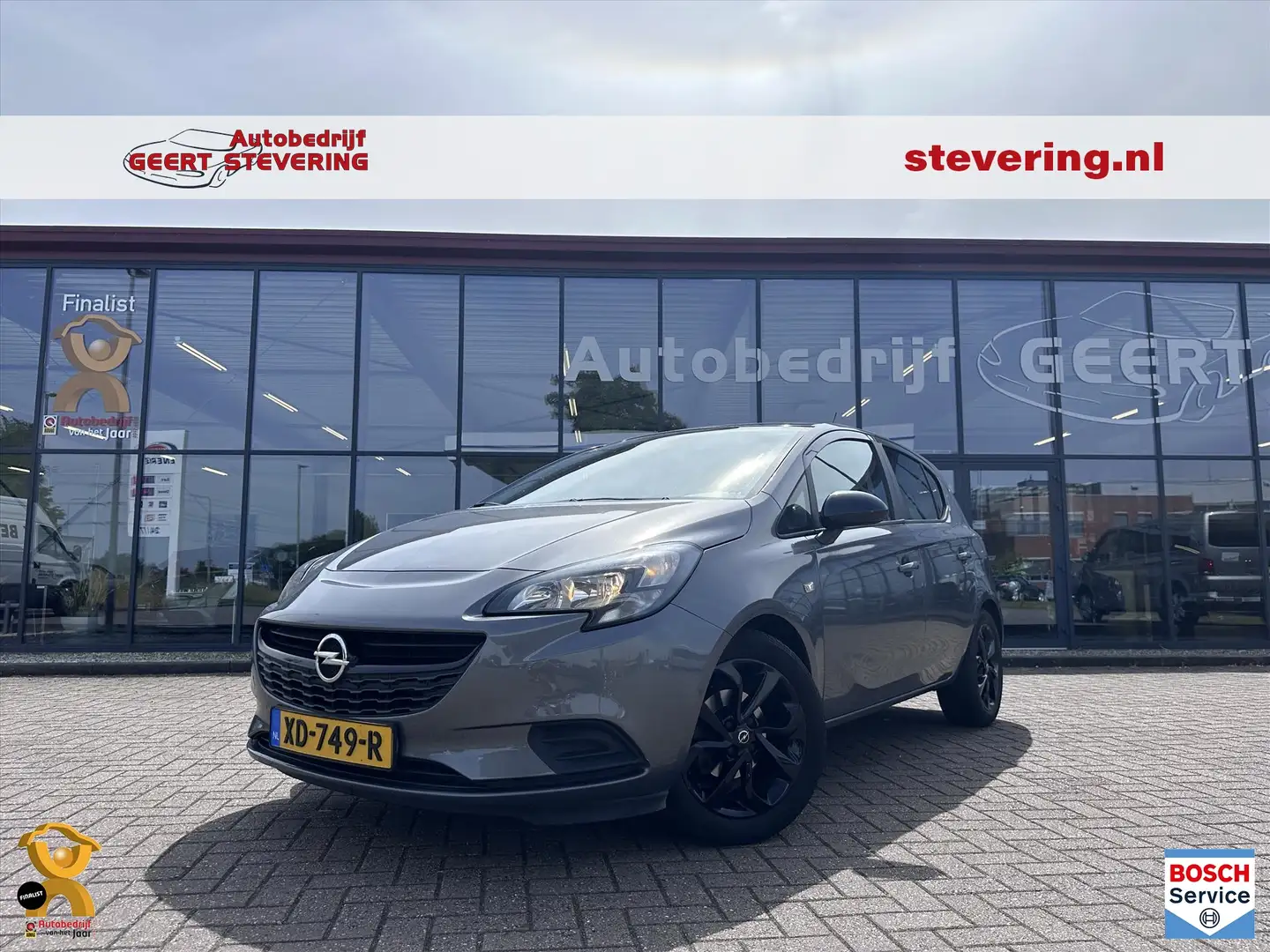 Opel Corsa 1.4 90PK Color Edition / Automaat / Airco / Cruise Gris - 1