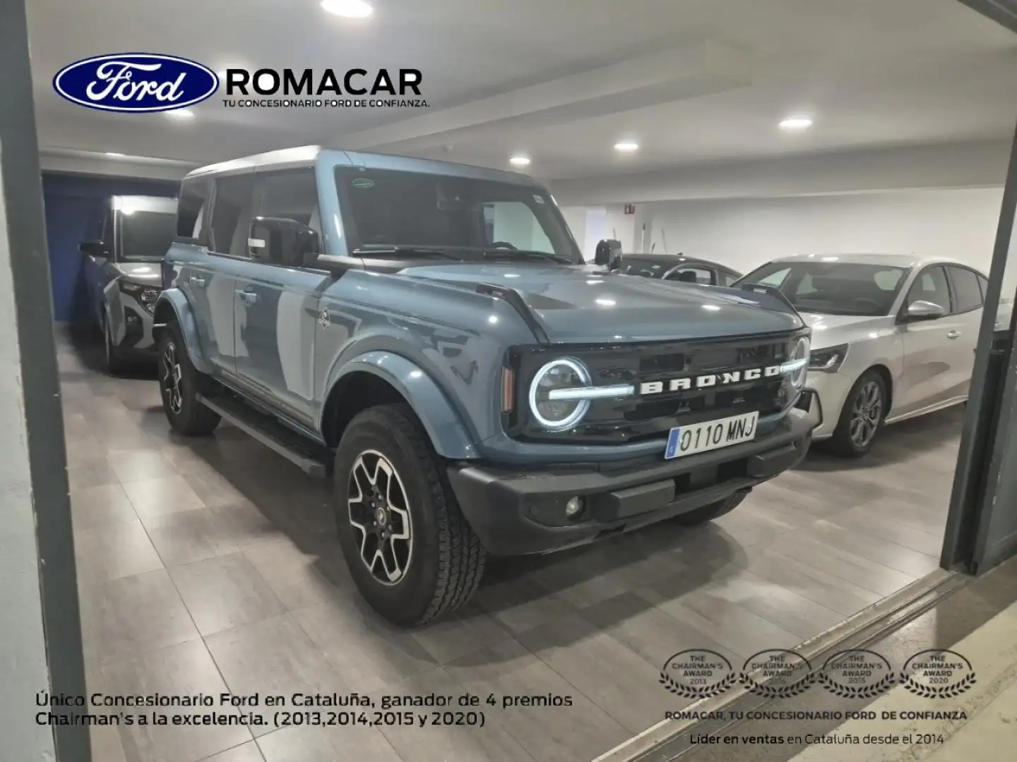 Ford Bronco Outer Banks 2.7 EcoBoost V6 335CV 4x4 In Azul - 2
