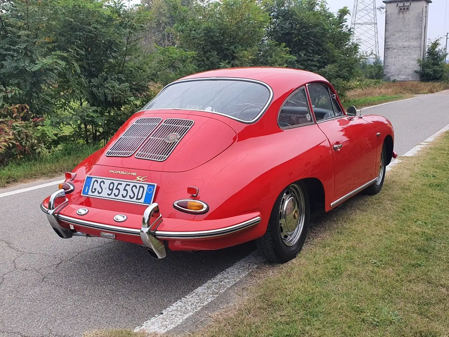Porsche 356 SC coupé Rot - 2