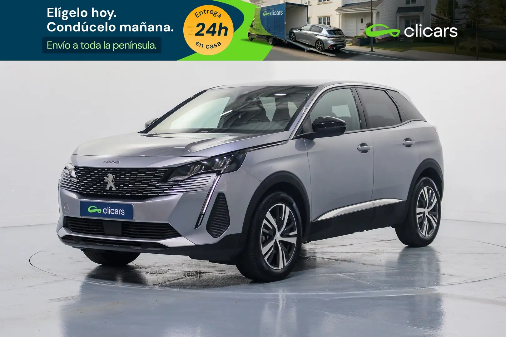 Peugeot 3008 1.2 S&S PureTech Allure Pack 130 Plateado - 1