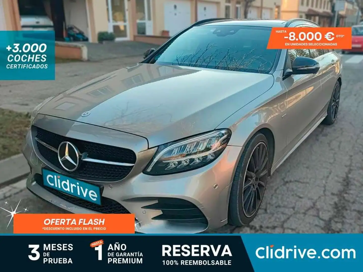 Mercedes-Benz C 220 d Estate Gris - 1