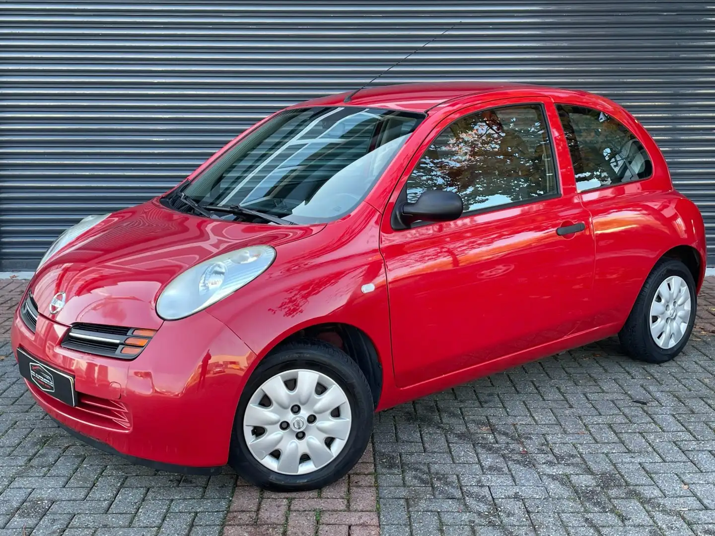 Nissan Micra 1.2 Visia Airco | Elektr Pakket | Weinig km Rood - 2
