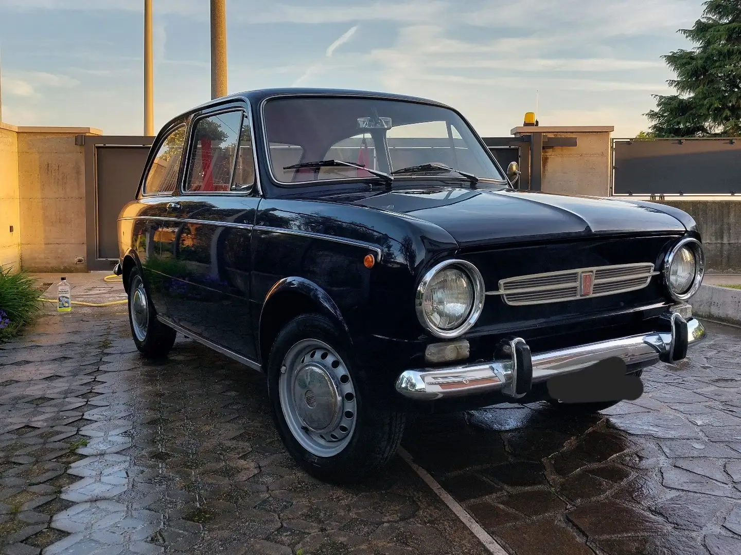 Fiat 850 Special Niebieski - 1
