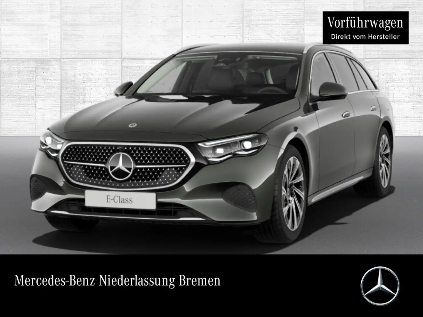Mercedes-Benz E 300 e T Avantgarde 360° Airmat Distr. AHK Memory Gris - 1
