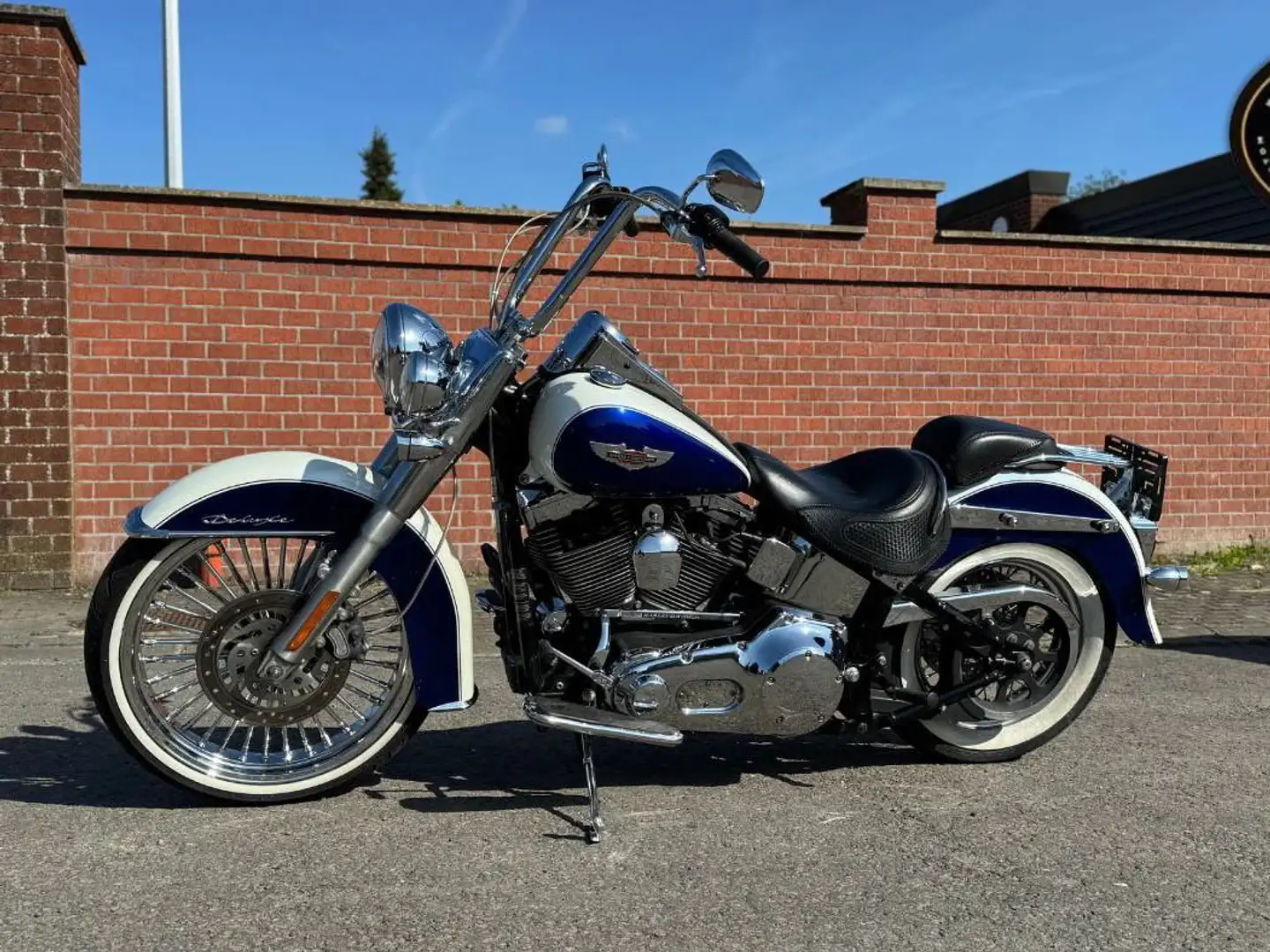 Harley-Davidson Softail Deluxe Kék - 1