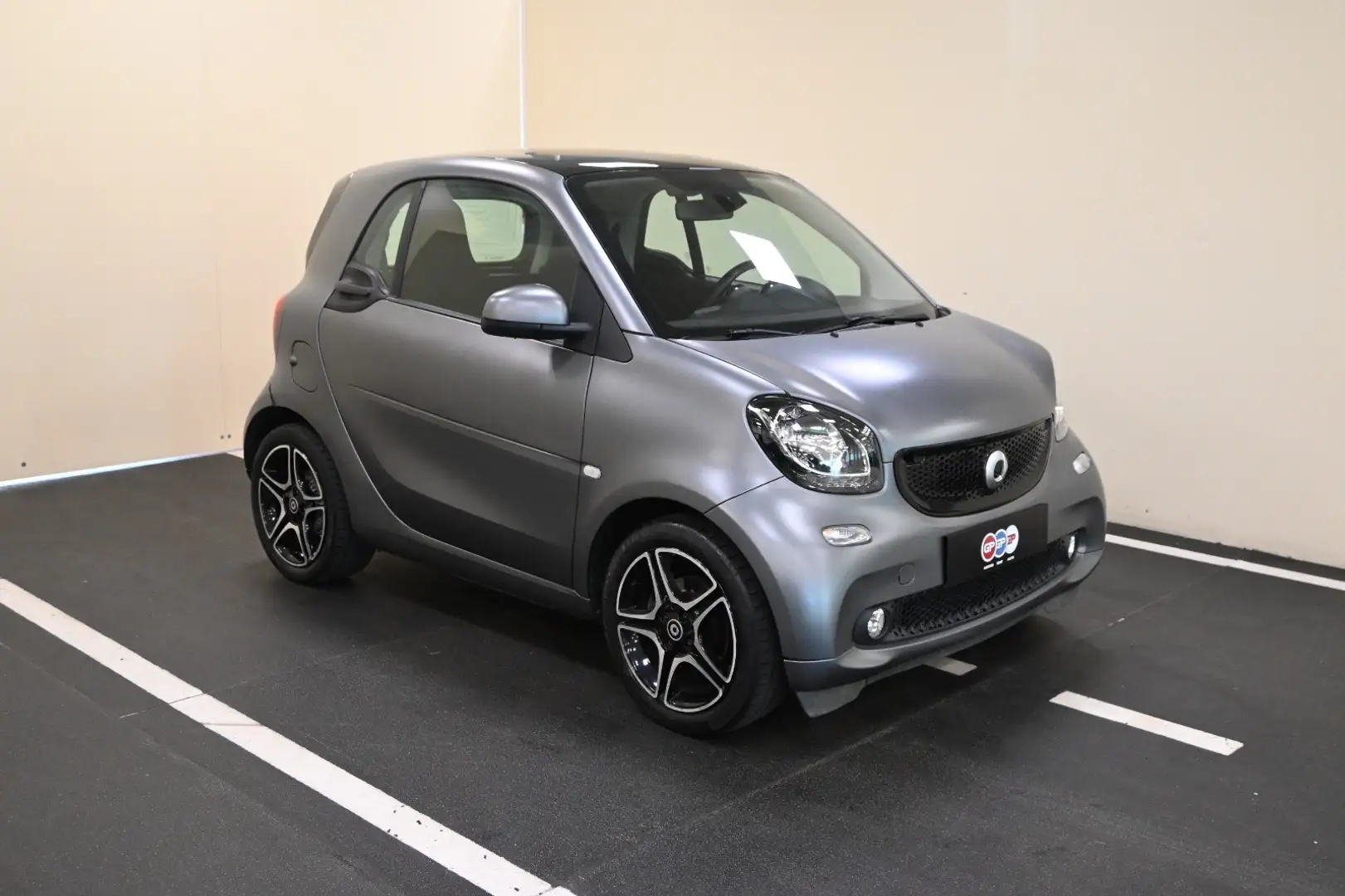 smart forTwo 0.9 t Prime 90cv twinamic Gris - 1