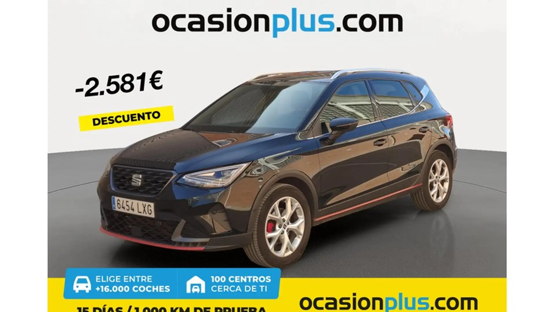 SEAT Arona 1.5 TSI S&S FR DSG7 150 Negro - 1