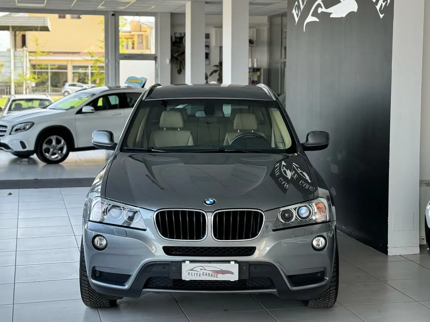 BMW X3 xdrive20d Futura AUTOMATICA NAVI LED CRUISE Grigio - 2