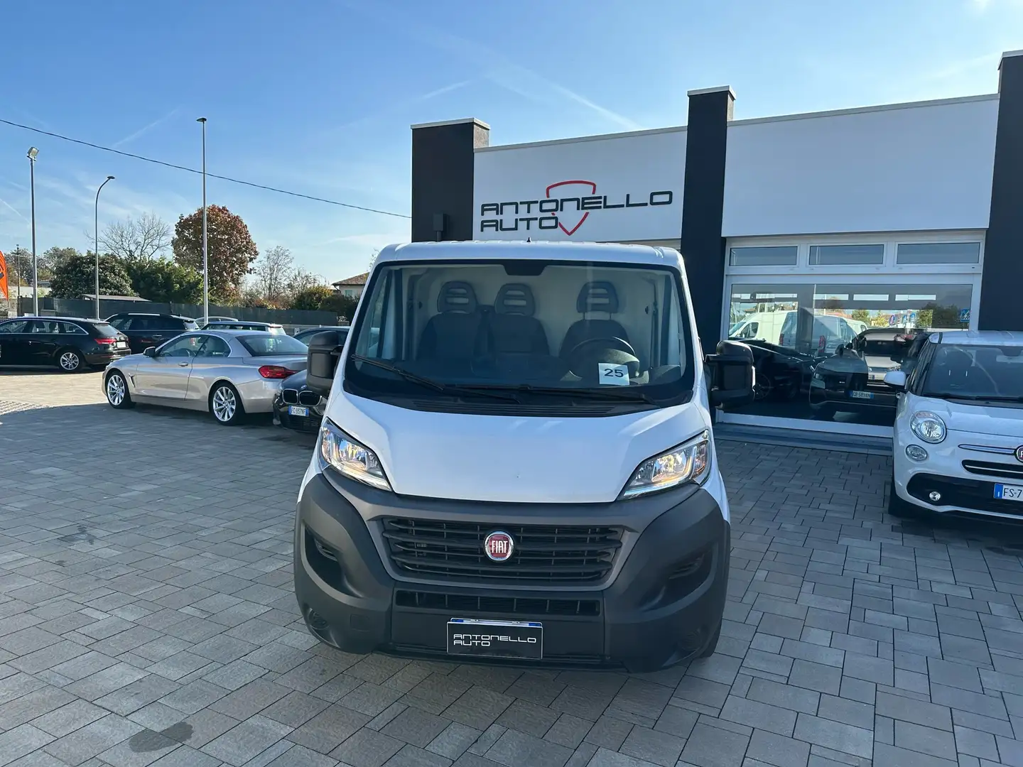 Fiat Ducato 2.3 MJT 120CV PC-TN FURGONE L1 H1 E6d temp Weiß - 2
