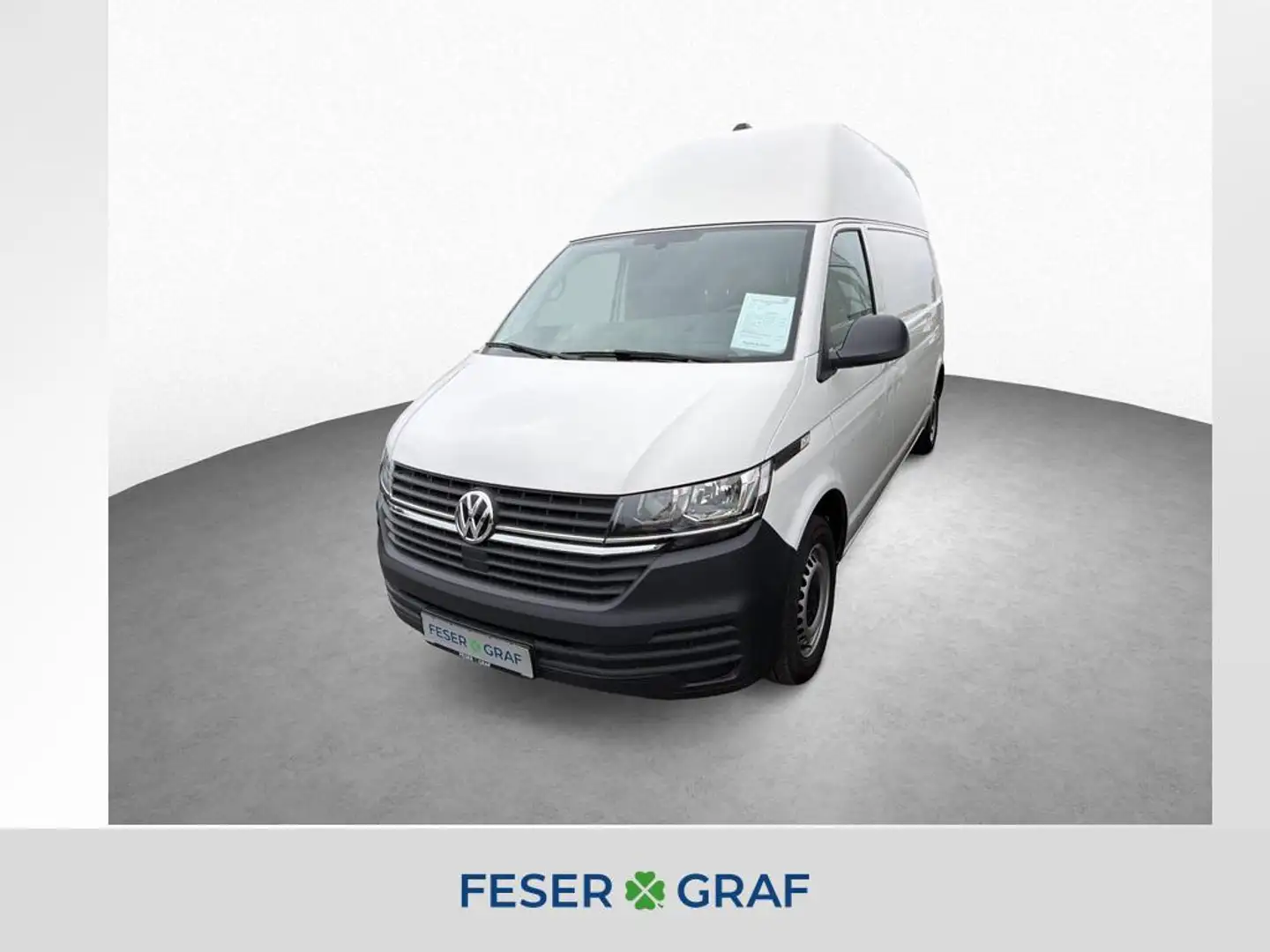 Volkswagen T6.1 Transporter Kasten HD LR 2.0 TDI PDC Blanc - 1