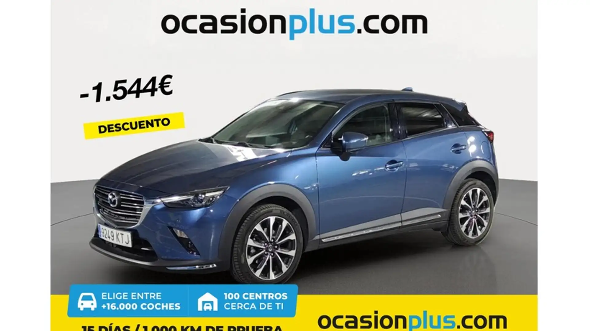 Mazda CX-3 1.8 Skyactiv-D Zenith 2WD Aut. 85kW Azul - 1