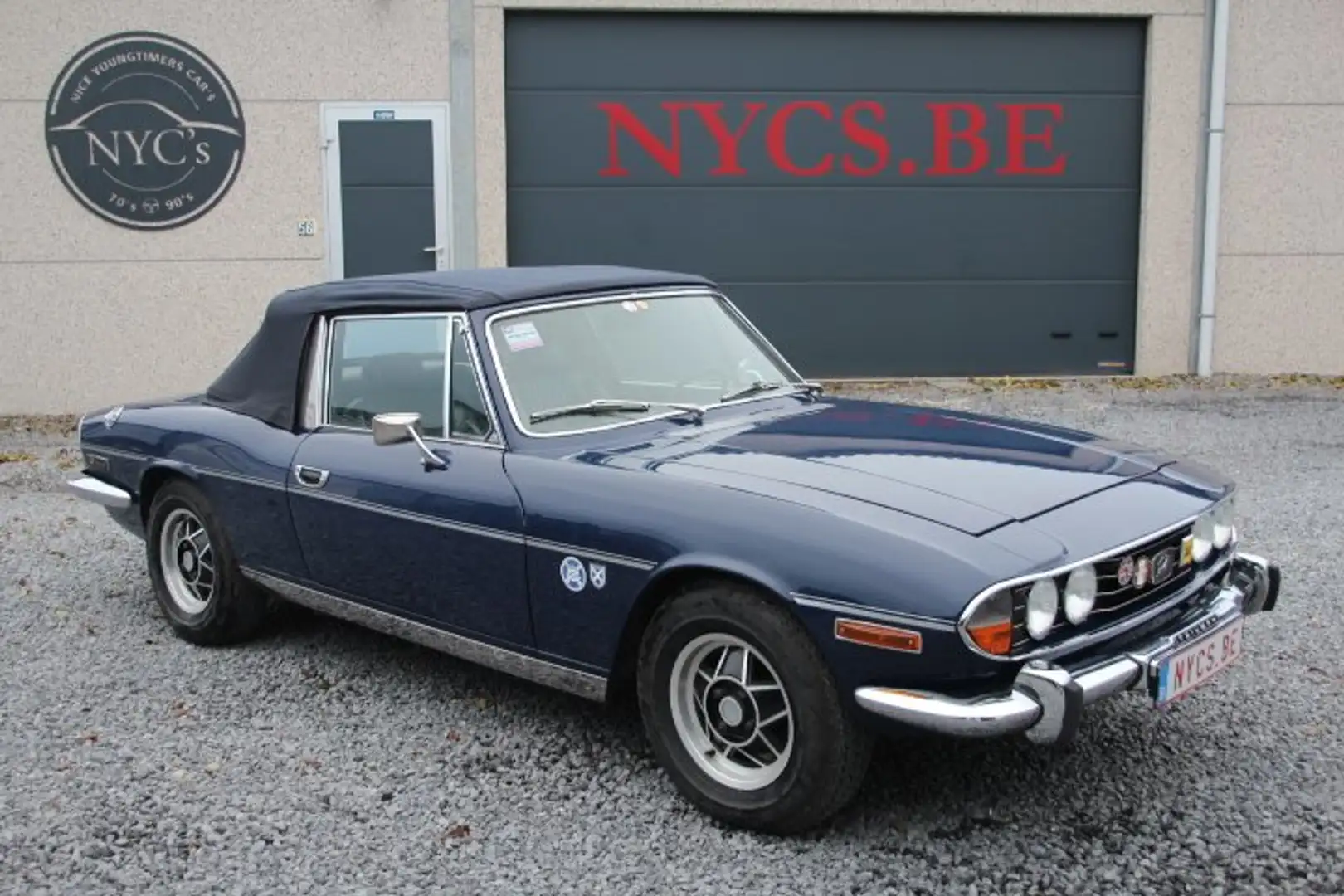 Triumph Stag Blau - 2