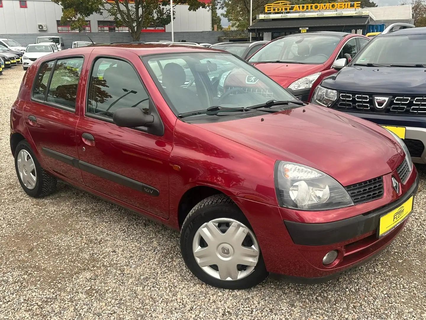 Renault Clio Dynamique 1.2 *60TKM*Klima*AllWR* TÜV Neu Rot - 1