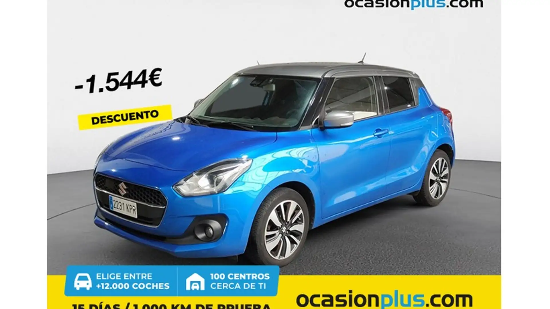 Suzuki Swift 1.0 GLX SHVS EVAP Azul - 1