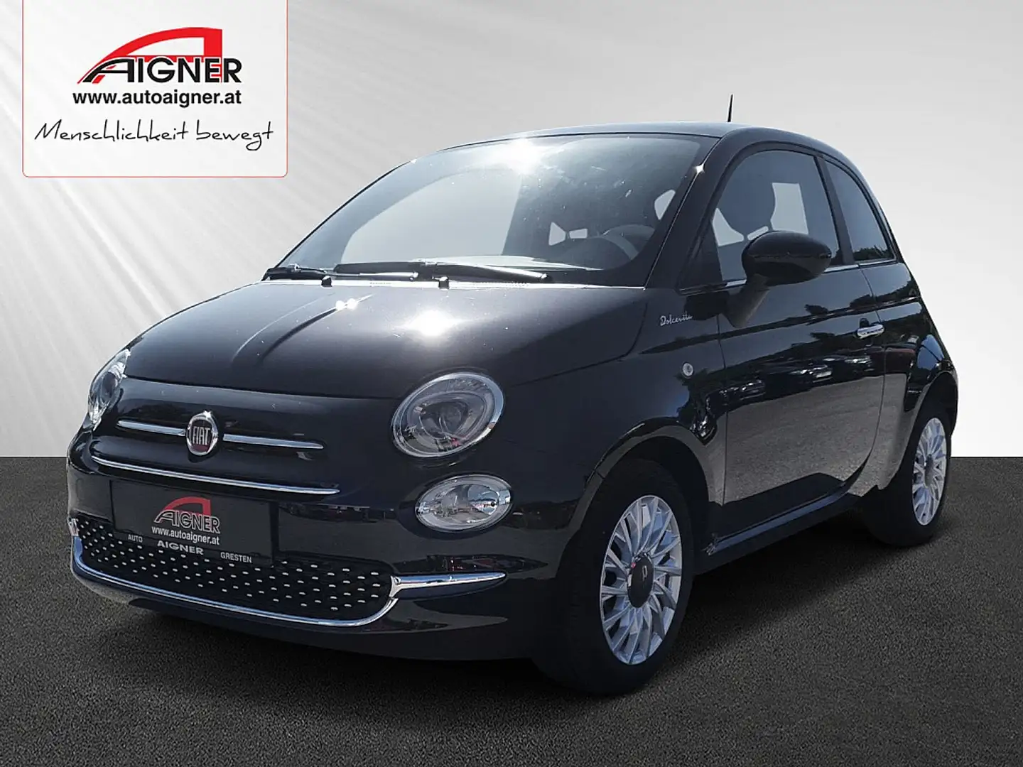Fiat 500 FireFly Hybrid 70 Dolcevita Schwarz - 1