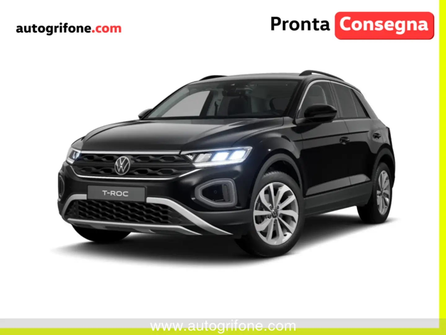 Volkswagen T-Roc 1.0 TSI Edition Plus PROMOZIONE PRONTA CONSEGNA Nero - 1