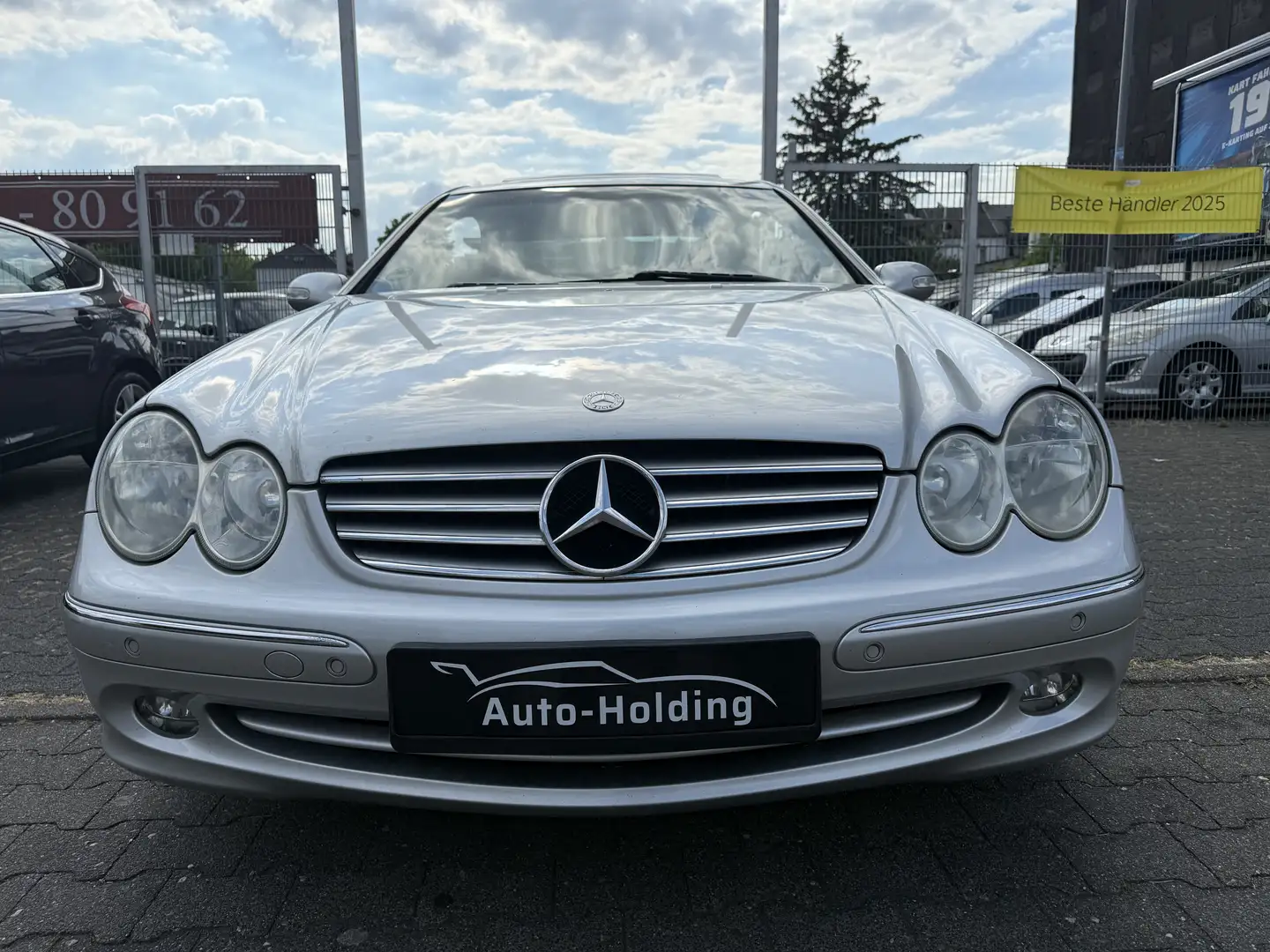 Mercedes-Benz CLK 200 Coupe CGI Elegance*Navi*Leder*Schiebedach* Stříbrná - 2