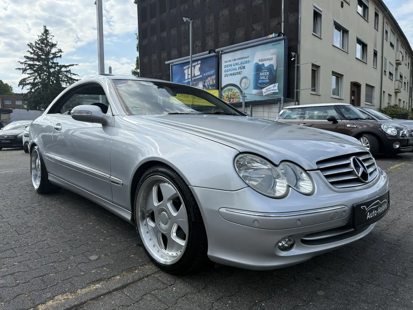 Mercedes-Benz CLK 200 Coupe CGI Elegance*Navi*Leder*Schiebedach* Stříbrná - 1
