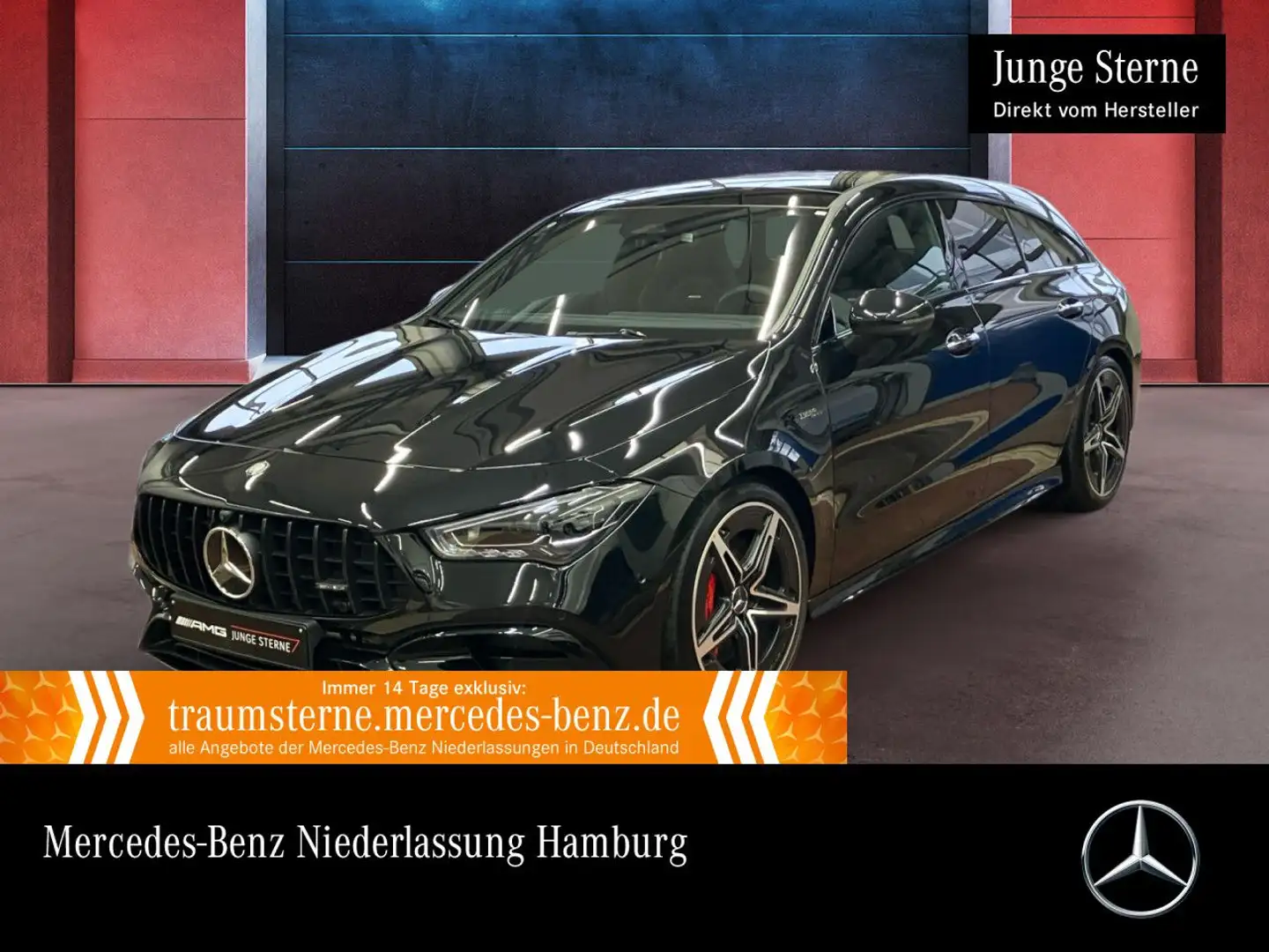 Mercedes-Benz CLA 45 AMG CLA 45 S 4M DRIVERS+PANO+360°+AHK+MULTIBEAM+TOTW Schwarz - 1