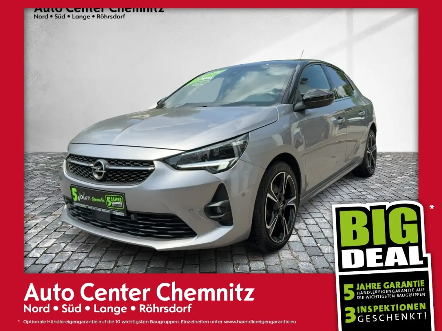 Opel Corsa F AT8 Ultimate Matrix/Navi/Alcantara/180° Gris - 1