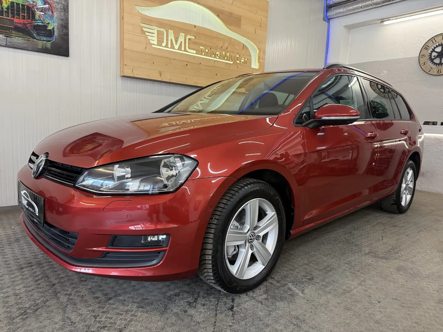 Volkswagen Golf Variant Comfortline BMT 2,0 TDI 4Motion Rot - 2
