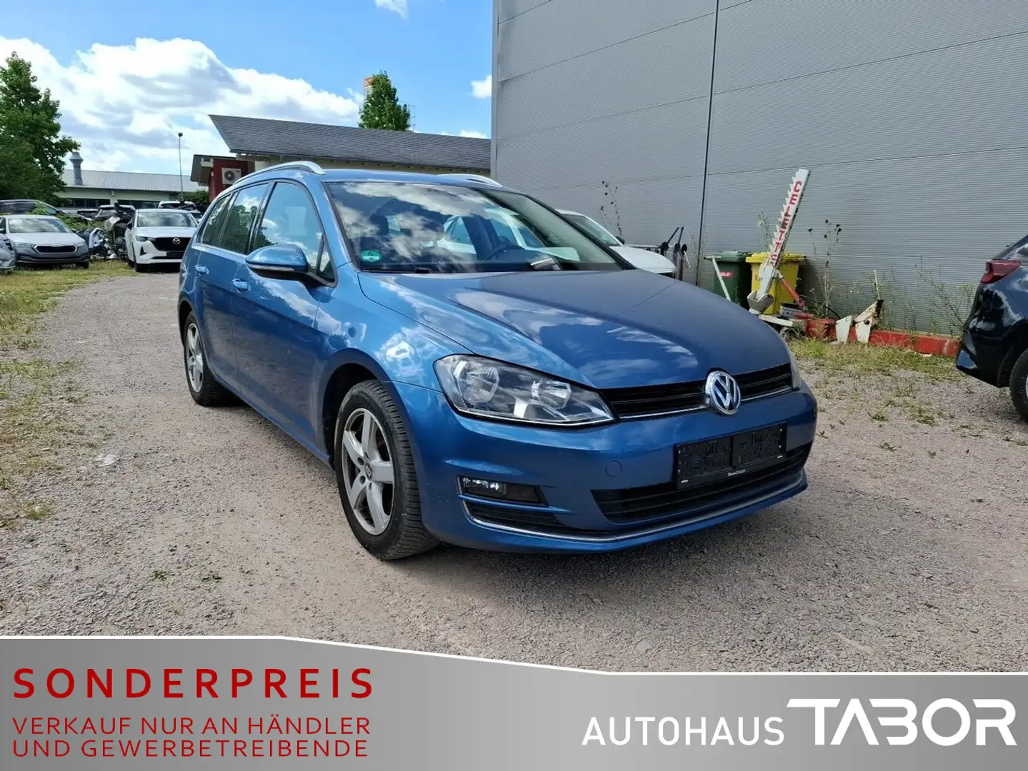 Volkswagen Golf VII Var 1.4 TSI DSG Highline Xenon ALS GRA Blau - 2