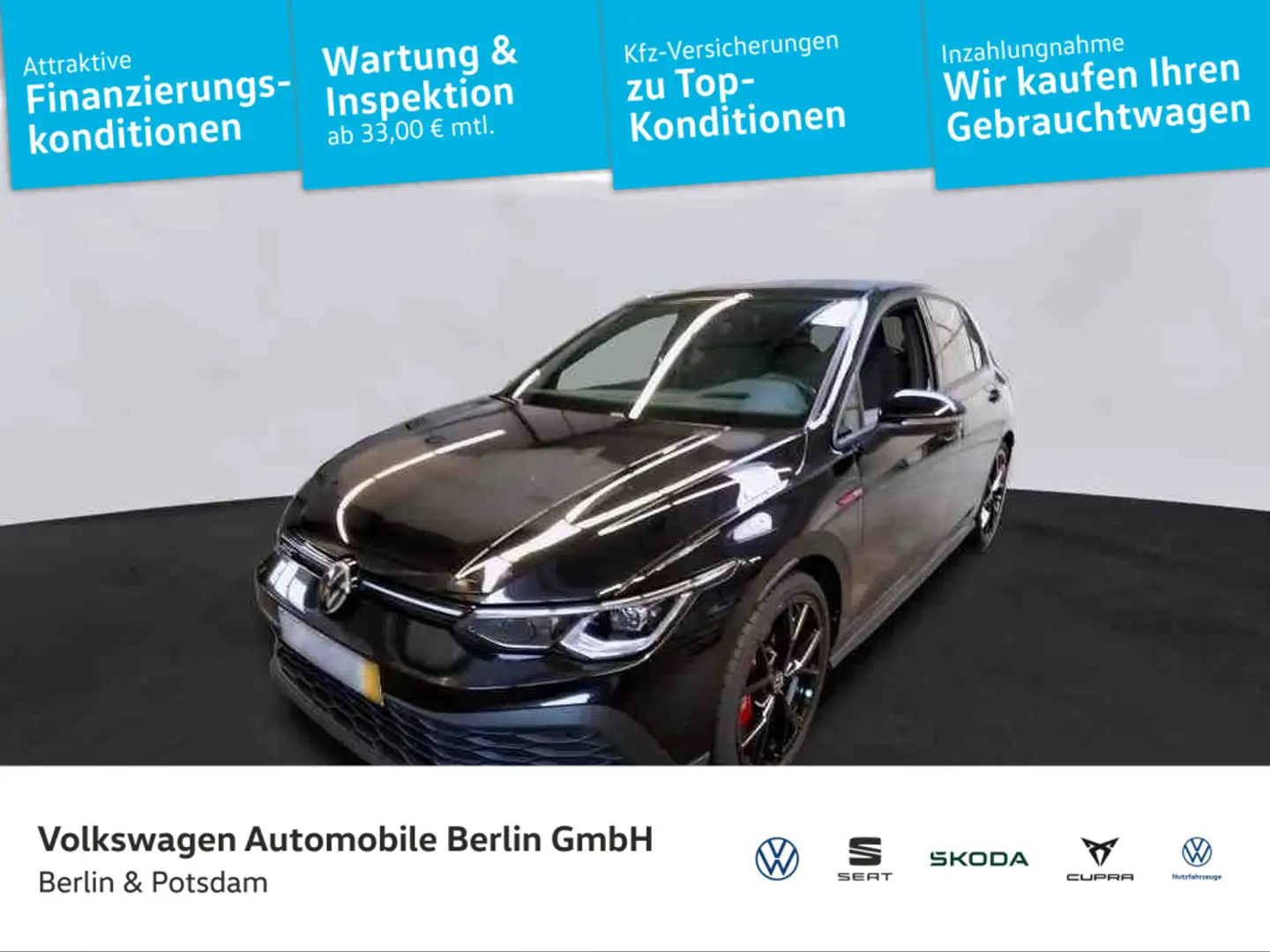 Volkswagen Golf GTI Clubsport VIII 2.0 TSI Black-Style Pano Schwarz - 1