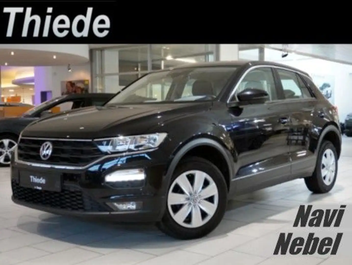 Volkswagen T-Roc 1.0 TSI NAVI/LED/SHZ/PDC/NEBEL/KLIMA/DAB+ crna - 1