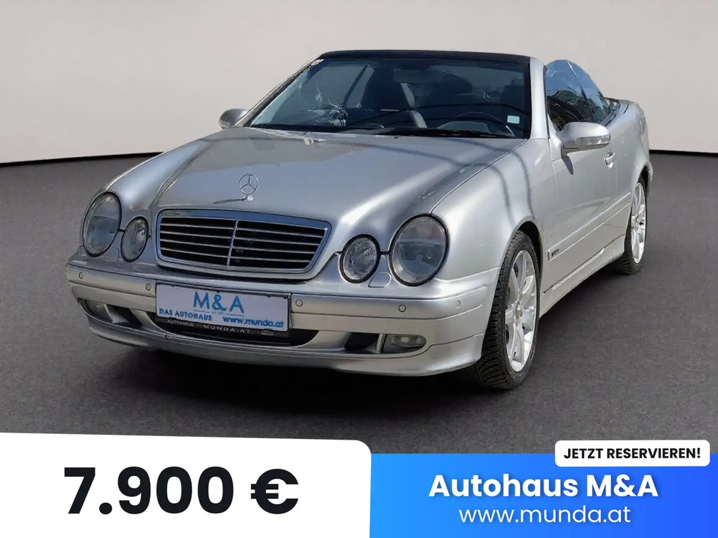 Mercedes-Benz CLK 230 KOMPRESSOR EVOLUTION Cabriolet Plateado - 1