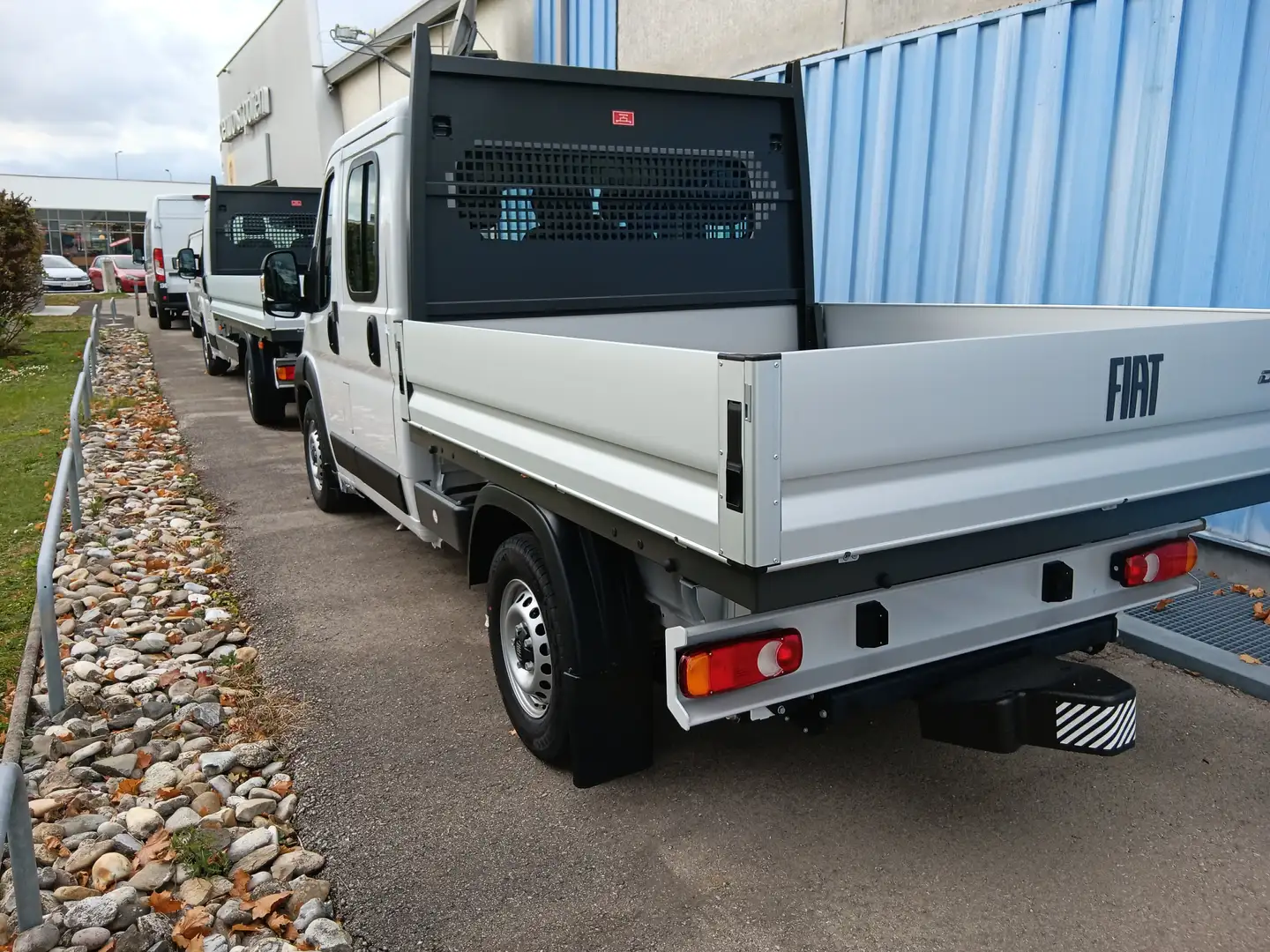 Fiat Ducato MAXI Pritsche DoKa L2 140MT AHK 4J. Garantie Weiß - 2