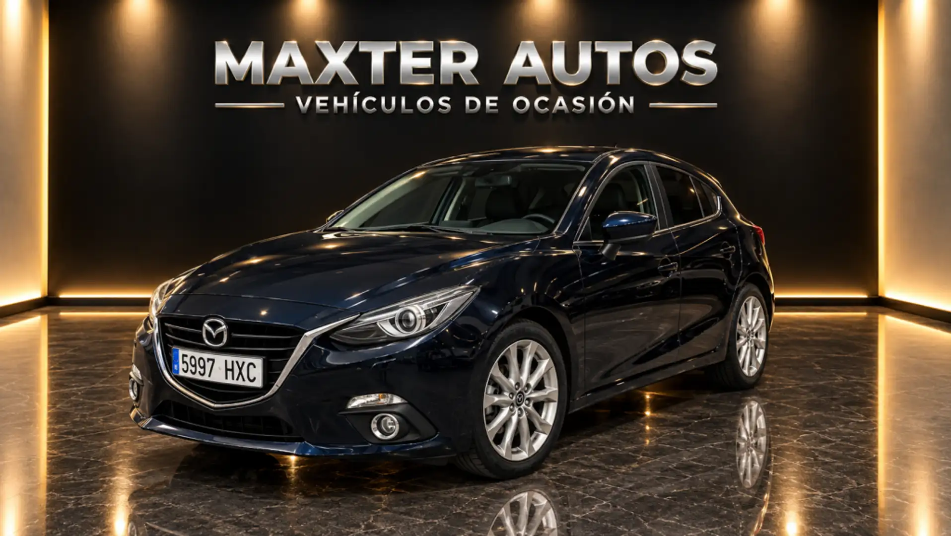 Mazda 3 2.2 Luxury Aut. Azul - 1