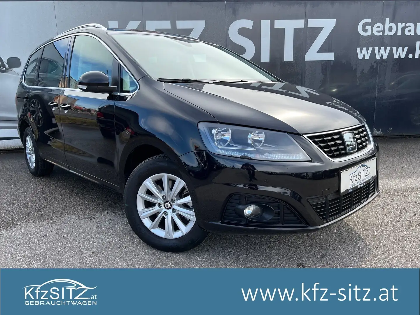 SEAT Alhambra Executive 2,0 TDI | 7 SITZE Schwarz - 1