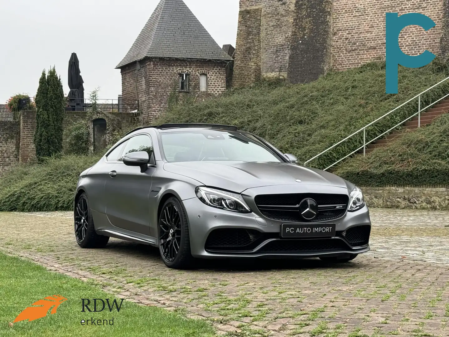 Mercedes-Benz C 63 AMG Coupé S Edition 1 Ceramic AMG Performance Seat Pan Gris - 1