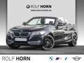 BMW 220 d Cabrio Sport Line Navi LED Sitzhzg HiFi 17" Noir - thumbnail 1