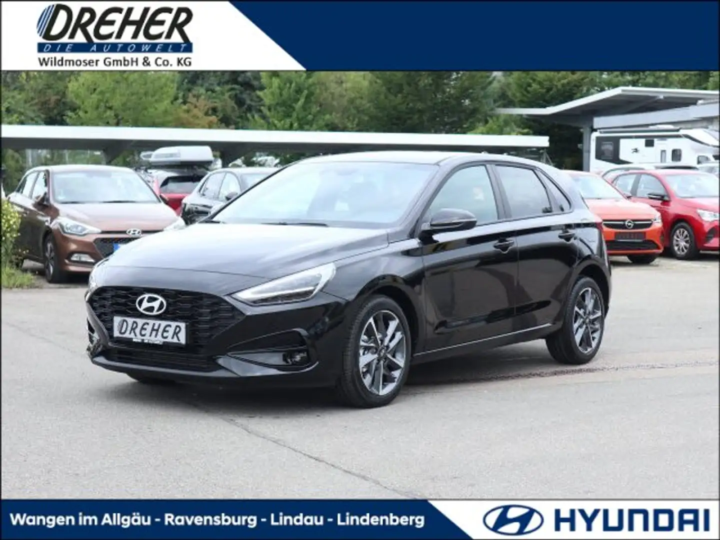 Hyundai i30 i30 FL 5-Türer 1.5 T-GDI 7-DCT 140 PS ADVANTAGE Schwarz - 1