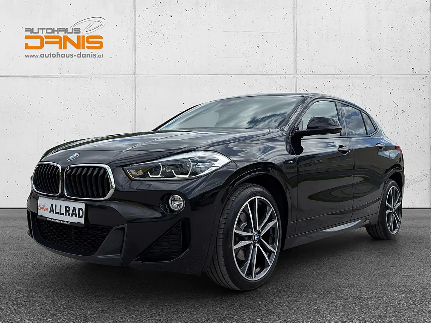 BMW X2 xDrive18d M Sport Aut. AHV/HUD/KAMERA/PANO/NAVI Schwarz - 2