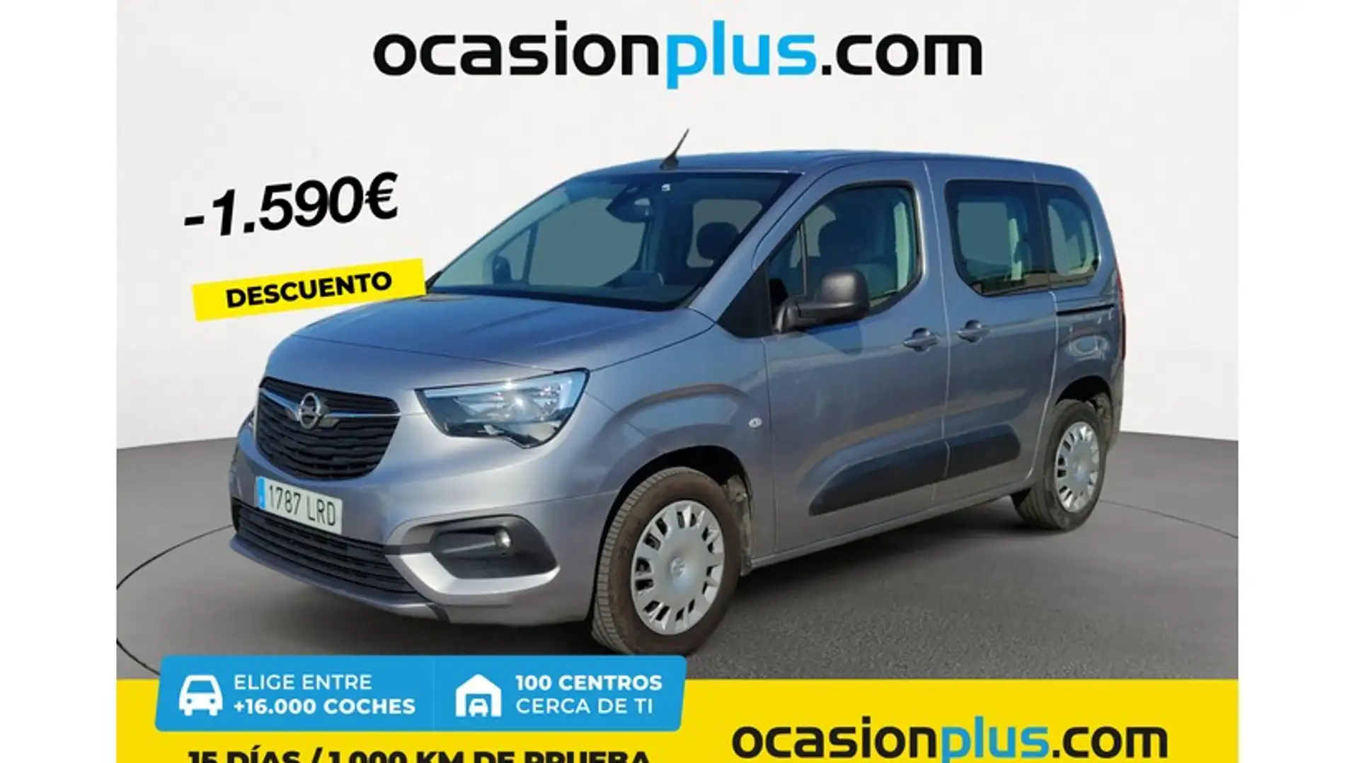 Opel Combo Life 1.2 T S/S Edition Plus L Grijs - 1