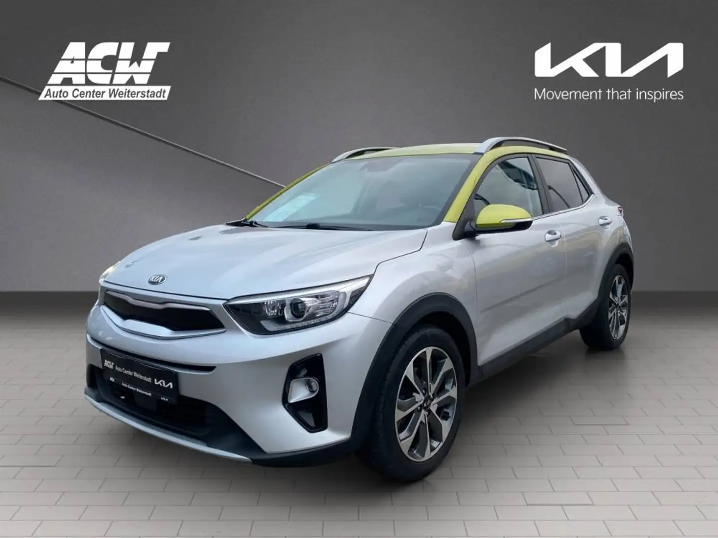 Kia Stonic STONIC 1.0T SPIRIT NAVI KAMERA 17Z SHZ CARPLAY Groen - 1