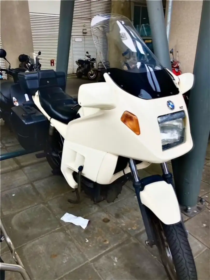 BMW K 75 RT rare white color Wit - 2