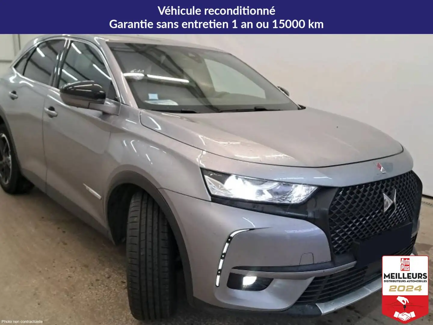 DS Automobiles DS 7 Crossback PureTech 130 EAT8 Performance Line Gris - 2