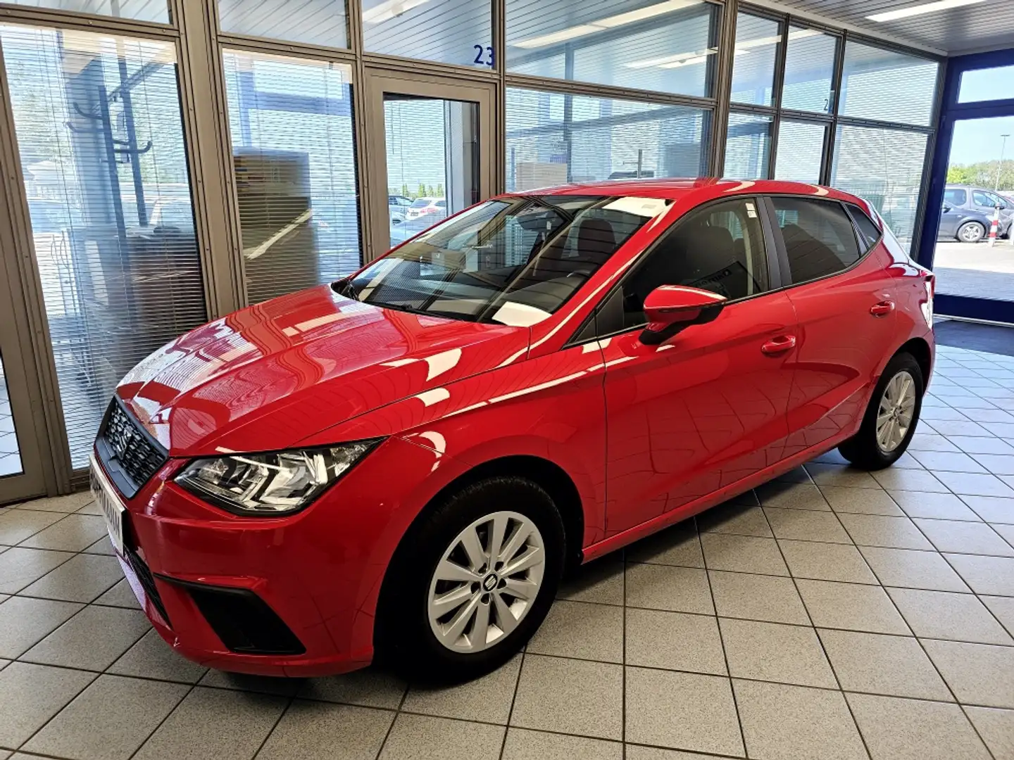 SEAT Ibiza Style PDC,Navi,Allwetterreifen,GRA Rot - 2