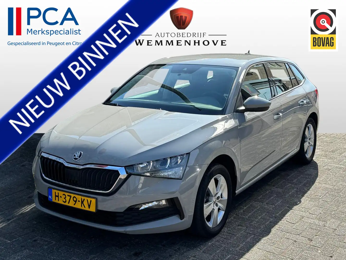 Skoda Scala 1.0 TSI Ambition Airco/Lichtmetalen velgen/Cruise Grey - 1