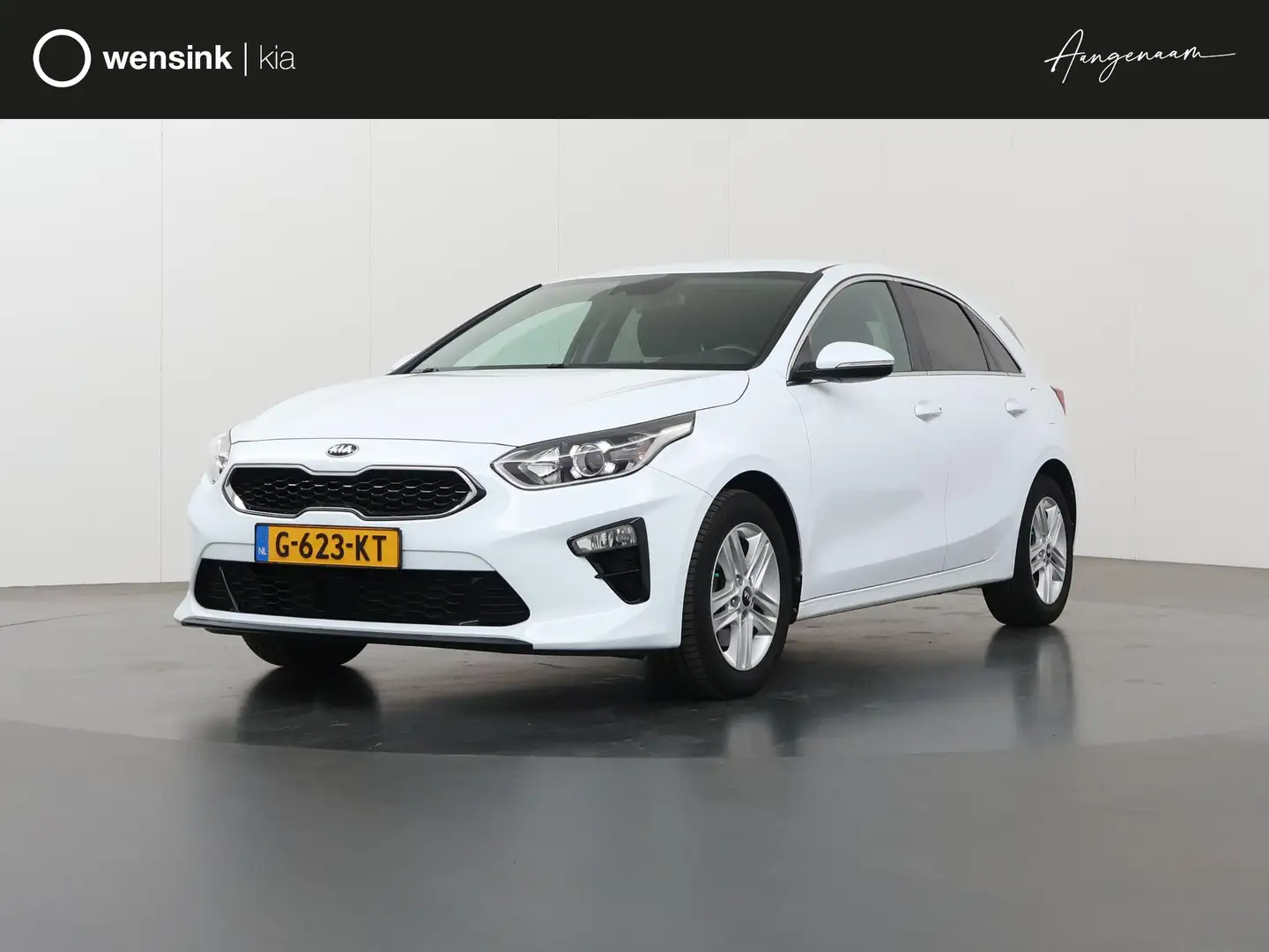 Kia Ceed / cee'd 1.0 T-GDi DynamicPlusLine | Navigatie | Parkeercam Wit - 1