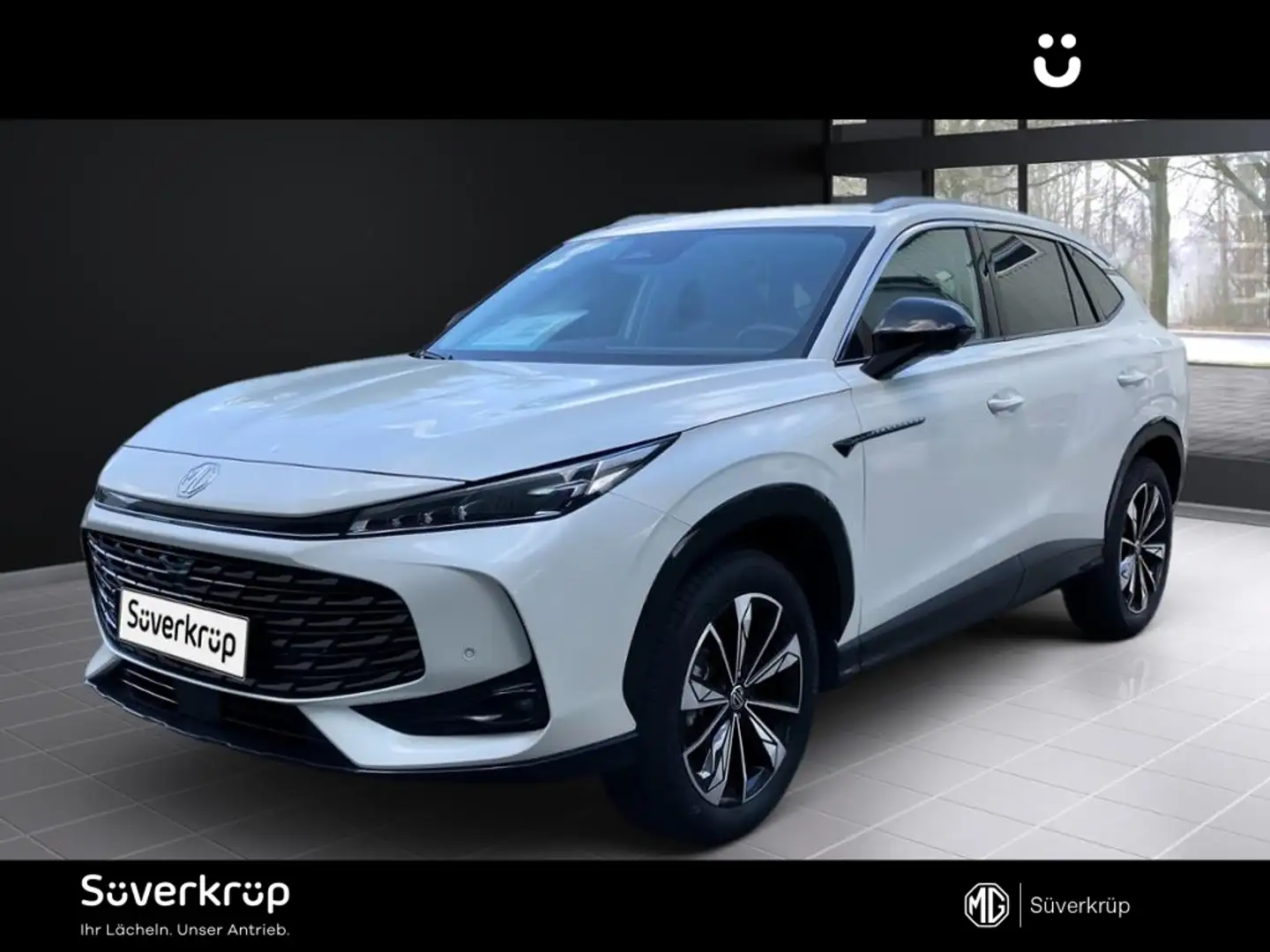 MG HS Hybrid+ Luxury 360 DISTR SPUR PDC SHZ Blanc - 1