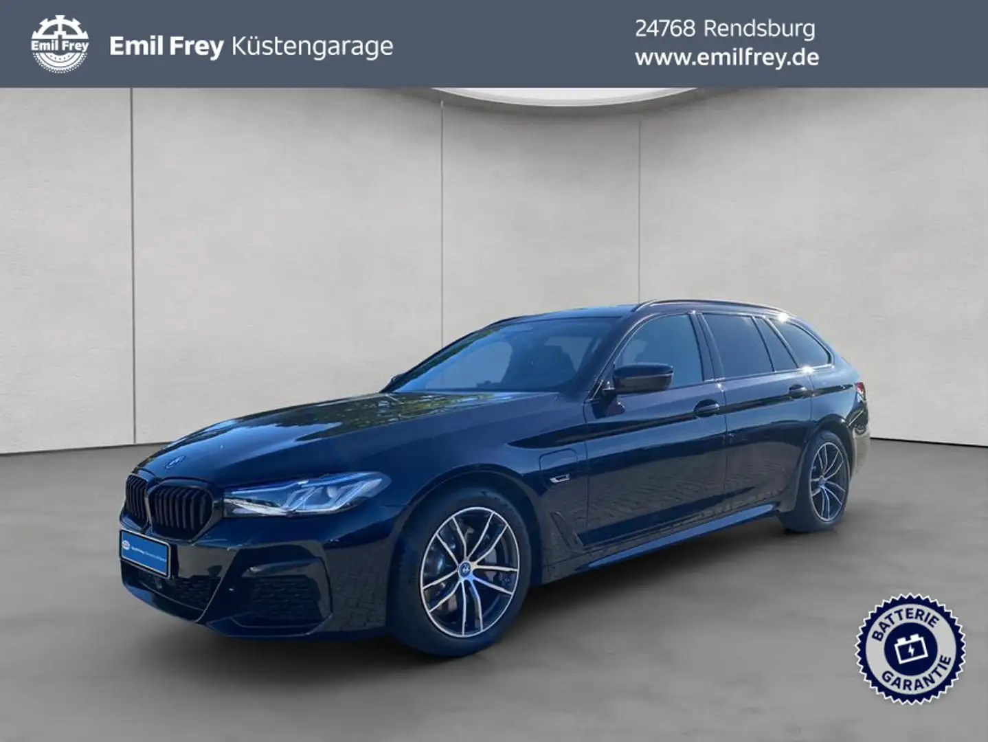 BMW 530 e Touring Aut. M-SPORTPAKET PANO LEDER HEADUP Schwarz - 1